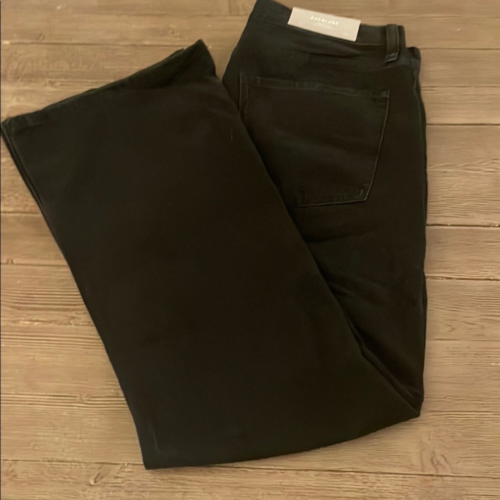 Everlane Women's Boot Cut Jeans - Black - NWT